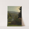 Forested Hills by Albert Bierstadt