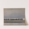 Forstudie til &#039;Solregn. Gentofte Sø&#039; by Vilhelm Hammershøi