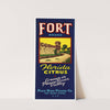 Fort Brand Citrus Label (1930-1950)