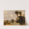 Fort George Island, Florida (1878) by Thomas Moran