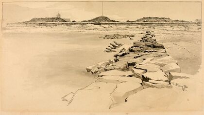 Fort Moultrie on the Site of Old Fort Sullivan (1897)