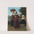 Fouesnant Girls Returning From The Market (1869) by William Bouguereau