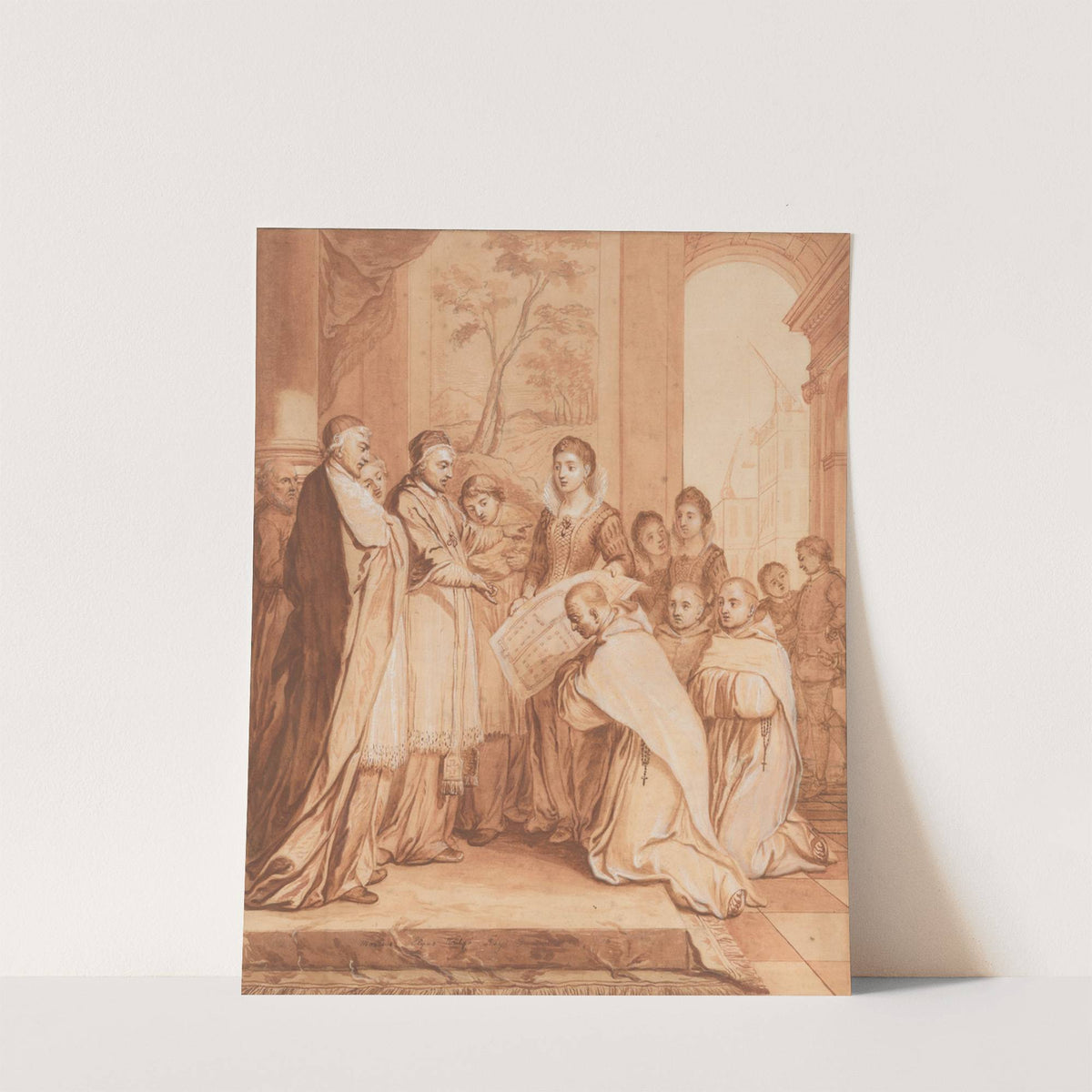 Foundation of a second Feuillant monastery in Rome, dedicated to Saint Bernard, in 1594 by Matthieu Elias