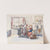 Four Children in an Interior with a Kettle Boiling on an Open Fire by Louisa Taylor