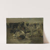 Four Cows by George Hendrik Breitner