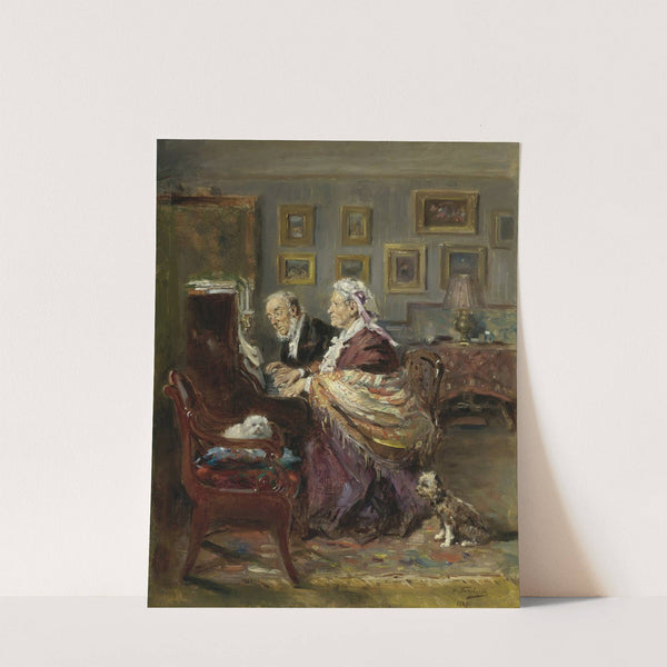 Four Hands by Vladimir Egorovich Makovsky