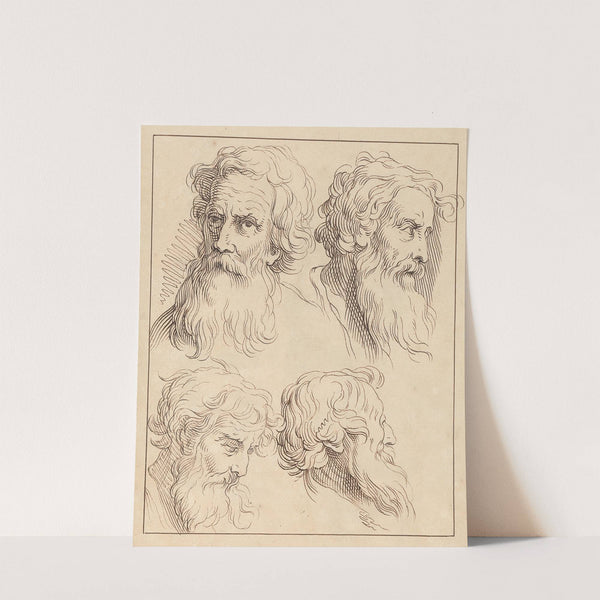 Four Heads of Prophets by Hamlet Winstanley