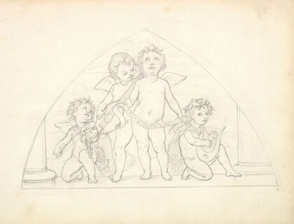 Four Musical Putti