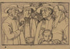 Four peasants and a boy