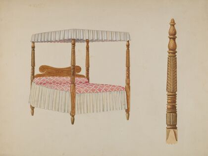 Four Post Bed