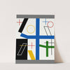 Four spaces with broken crosses (2017) by Myriam Thyes