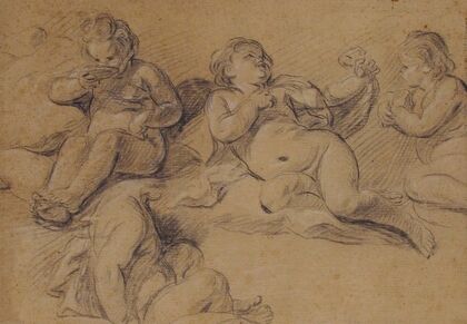 Four Studies of a Nude Child