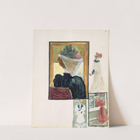 Four vignettes of fashionably dressed women (1895–1897) by Maurice Prendergast