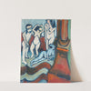 Four Wooden Sculptures (1912) by Ernst Ludwig Kirchner