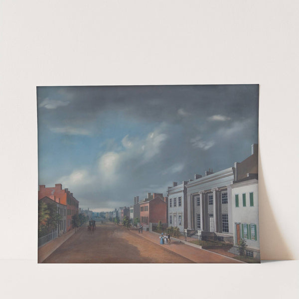 Fourth Street East From Vine by John Caspar Wild