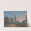 Fourth Street,West From Vine by John Caspar Wild