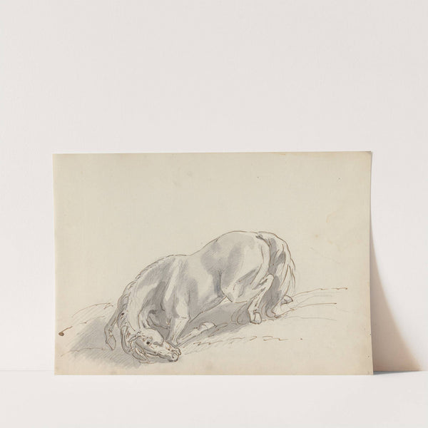 Fourty-three Studies of Horses and Riders Pl.07 by Sawrey Gilpin