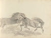 Fourty-three Studies of Horses and Riders Pl.41
