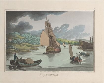 Fowey, Cornwall (1822)
