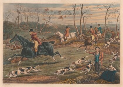 Fox Hunters – Gone Away (1828)