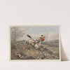 Fox Hunting; Fores’s Hunting Casualties – A Mutual Determination (1850) by Henry Thomas Alken
