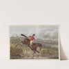 Fox Hunting; Fores’s Hunting Casualties – A Strange country (1850) by Henry Thomas Alken