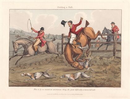 [Fox-hunting] Some Do and Some Don’t: It is All a Notion. Getting a fall