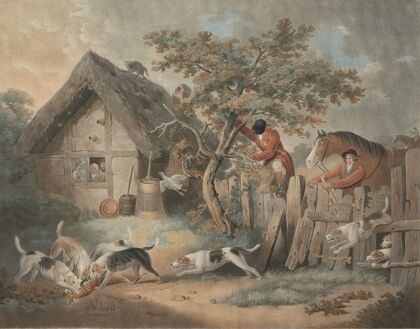 Fox Hunting. The Death (1800-1801)