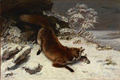 Fox in the Snow (1860)