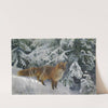 Fox in Winter (1904) by Bruno Liljefors