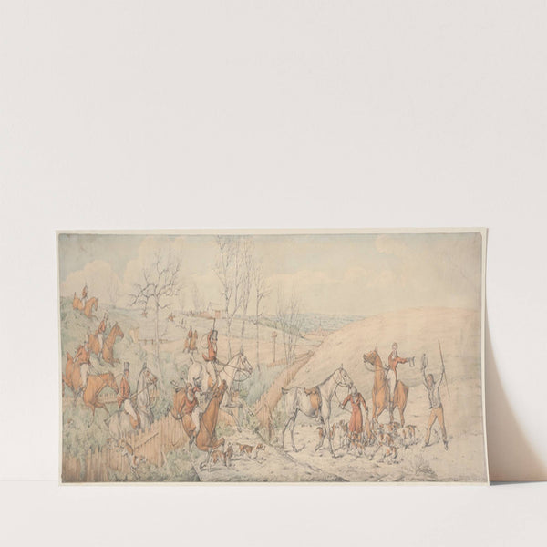 Foxhunting; The Death (ca. 1830) by Henry Thomas Alken