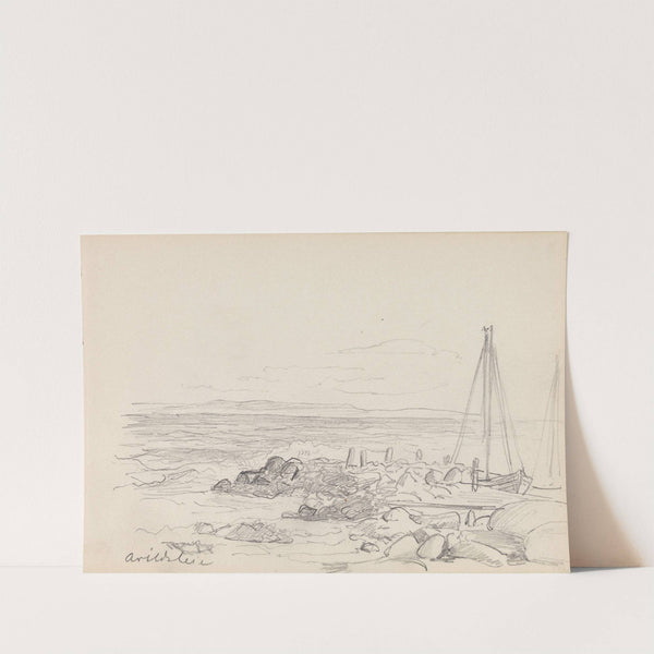 Fra Arild, Kullen (1868) by Adolph Tidemand