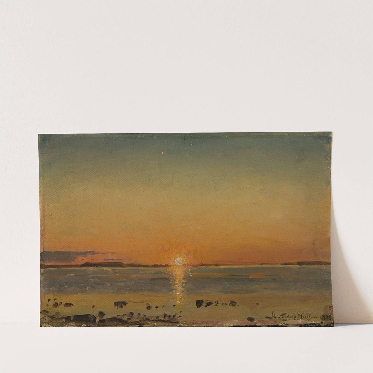 Fra Eidem, Aafjord by Amaldus Nielsen