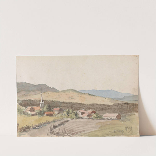 Fra Haugsbygd (1849) by Adolph Tidemand