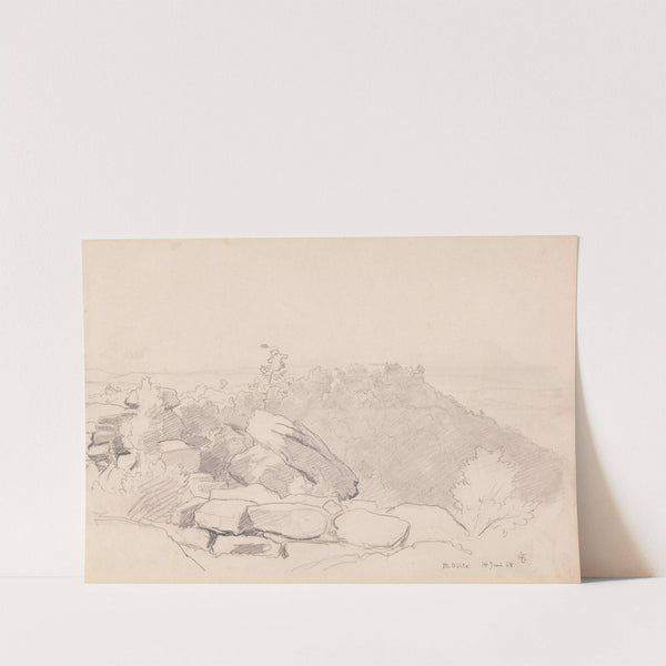 Fra Mont Sainte-Odile by Hans Gude