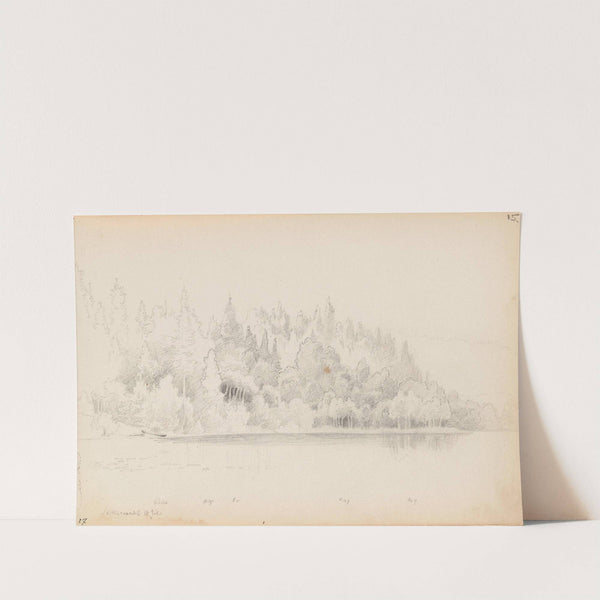 Fra Semsvannet by Hans Gude