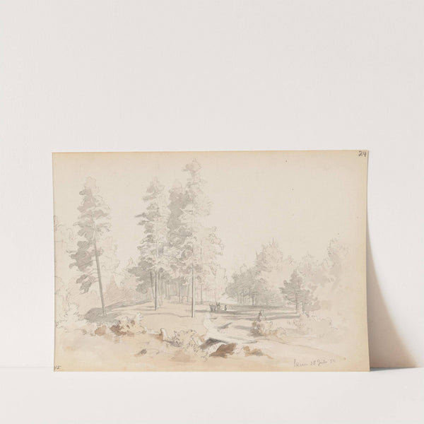 Fra Skien by Hans Gude