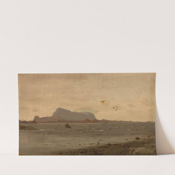 Fra Stavenes i Søndfjord (1866) by Amaldus Nielsen