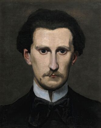 Fragment Du Portrait D’edmond Maitre