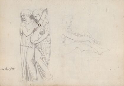 Fragment of a Hippolytus Sarcophagus, Villa Borghese and Study of Mars, Villa Ludovisi, Rome