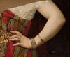 Fragment of the portrait of Matylda Godebska – hand