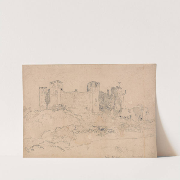 Framlingham Castle, Suffolk (ca. 1815) by John Sell Cotman