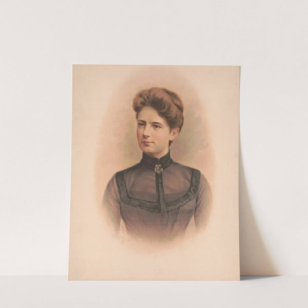 Frances Folsom (Mrs. Grover Cleveland) (1887) by Julius Bien &amp; Company
