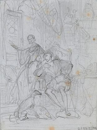 Francis I and his Sister Margaret of Navarre