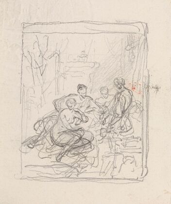 Francis I of France Visiting Benvenuto Cellini’s Studio