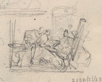Francis I of France Visiting Benvenuto Cellini’s Studio