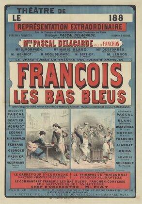 François les bas-bleus (1884)