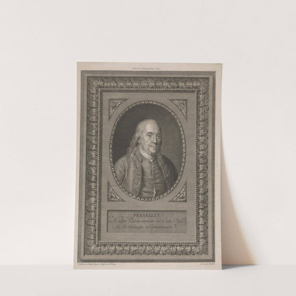 Franklin, Minister Plenipotentiary of the United States of America by Justus Chevillet