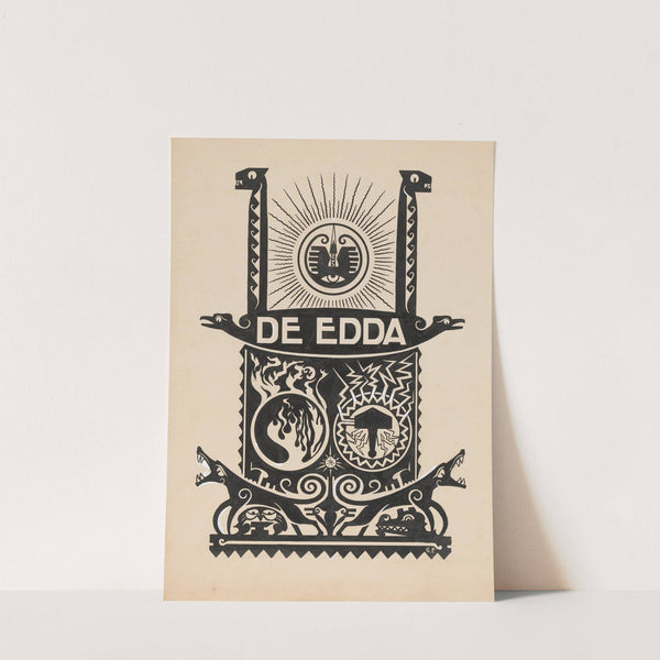 Frans Berding, De Edda, 1911 by Gust van de Wall Perné