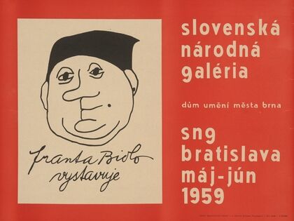 Franta Bidlo vystavuje